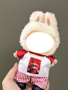 เสื้อถักสำหรับตุ๊กตา Labubu, เสื้อผ้าตุ๊กตาแฟนตาซียาว17ซม. - Product Image 2