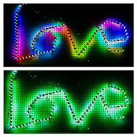 Guirlandes lumineuses LED de Noël KTRLIGHT Pebble 4PIN WS2815 RGB Pixel DMX, étanches IP67, pour extérieur, fil blanc transparent en cuivre