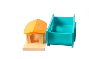 Barco de madera con <span class=keywords><strong>Ark</strong></span> de Noé para niños, juguete educativo clásico creativo, novedad - Product Image 3