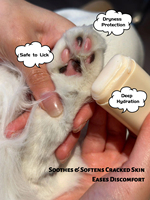 Baume pour pattes vegan personnalisé avec logo simple pour chiens et chats, hydrate, protège la peau endommagée, crème réparatrice, pommade
