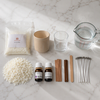 Diffuseur de parfum artisanal écologique personnalisé SICENCE en forme de flocon de cire de soja, parfum sur mesure, décoration d'intérieur pour Pâques et anniversaires