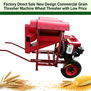 Trilladora de Granos Comercial Directa de Fábrica, Bajo Precio, Multicultivo, para Trigo, Arroz, Sorgo, Soja, Máquina Trilladora Agrícola - Product Image 1