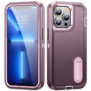 Funda Protectora para Teléfono con Soporte y Tarjetero, Diseño Deportivo Premium, TPU+PC, Resistente a Golpes, para 13 16 17 Pro Max - Product Image 1