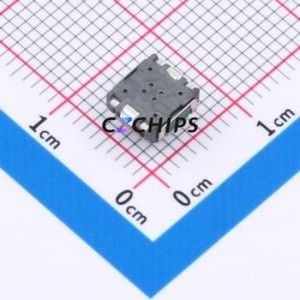 LS4D4101110 Tactile Switch SMD,6.2x6.1mm Switch Single Pole Single Throw Round Button 3.8N 6.2mm - Product Image 2