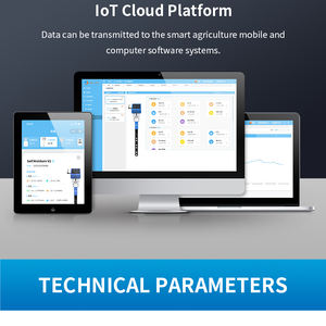 2025ใหม่โพรบตรวจสอบความเค็มของดินความชื้นในดิน EC เซ็นเซอร์วัดระดับความลึกของดิน4G ไร้สายหลายระดับ - Product Image 6