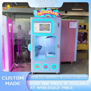Máquina eléctrica de malvaviscos de alta calidad, dibujo elegante automático, gabinete doble, <span class=keywords><strong>juego</strong></span> expendedor de dulces que funciona con monedas para niños, Metal - Product Image 4