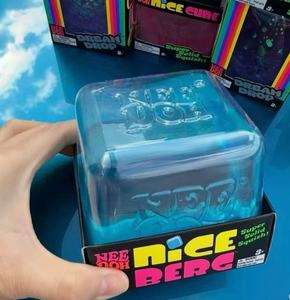 Jouet Squishy Cube <span class=keywords><strong>de</strong></span> Maltose à Rebond Lent, Jouet Anti-Stress en Forme <span class=keywords><strong>de</strong></span> Glaçon à Presser, Cube Sensoriel en Matériau TPR Yuanpoo X-55, Pour les 14 ans et plus - Product Image 2
