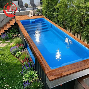 <span class=keywords><strong>Piscina</strong></span> Container Modulare Prefabbricata su Misura con Sistema di Rivestimento Composito per Ville e Soluzioni Commerciali di Ingegneria Premium - Product Image 1