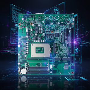 Uitbreidbaar industrieel moederbord JLPC-interface 8 seriële poorten, compatibel met Win/Linux 0~60 ℃   <span class=keywords><strong>3</strong></span> Gigabit LAN WOL Realtek ALC662 - Product Image 5