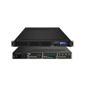 DHP300 Head-end Processor 1-U case viene con 6 ranuras de módulo independientes todo en uno para CATV Digital Project Digital Modulador - Product Image 1