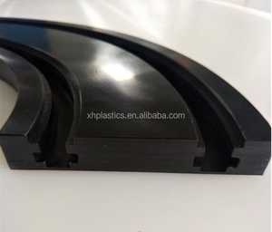 Tùy chỉnh hiệu suất cao uhmwpe nhựa chuỗi hướng dẫn theo dõi chịu mài mòn bền cho máy móc chế biến thực phẩm cắt đùn - Product Image 2