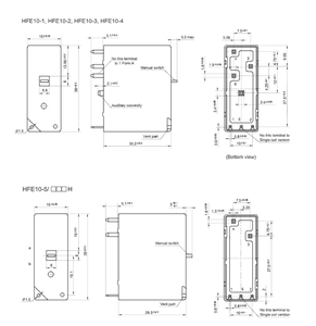 Оригинальное реле Hongfa HFE10-2/24-HT-L2 277VAC 24V DC 50A 4-контактное реле фиксации двойной катушки - Product Image 5