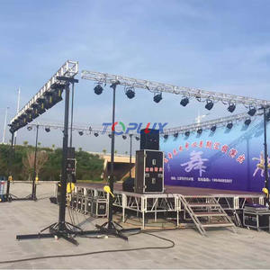 4M <span class=keywords><strong>Line</strong></span> <span class=keywords><strong>Array</strong></span> Haut-parleurs Truss Crank Stand System Ascenseurs Truss Lifter Support <span class=keywords><strong>Tower</strong></span> For Stage Lighting - Product Image 6