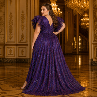 Robe de soirée élégante à sequins coupe trapèze taille naturelle épaules dénudées pour femme grande taille, idéale pour l'été et les soirées formelles