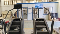 Appareil de fitness commercial haut de gamme : Stepmill avec écran tactile et fonction de mise en miroir d'écran