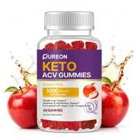Gummies au vinaigre de cidre de pomme Pureon Factory Supply Keto ACV Gummies pour la digestion, le métabolisme et la perte de poids