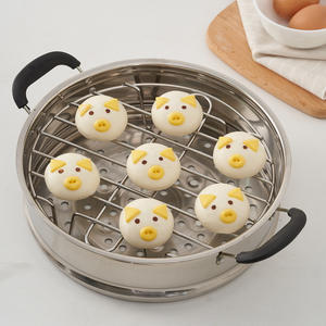 Fjb ตะแกรงนึ่งสแตนเลสสำหรับหม้อหุงข้าว ไข่ หมั่นโถว จานนึ่งผัก ใช้ในครัวเรือน เป็นมิตรกับสิ่งแวดล้อม - Product Image 1