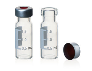 Flacon de laboratoire ALTHEA de haute qualité 2 ml pour chromatographie, flacons HPLC en verre ambré transparent avec graduation pour tests de laboratoire - Product Image 5
