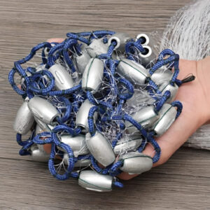 Kit d'accessoires pour filet <span class=keywords><strong>de</strong></span> <span class=keywords><strong>pêche</strong></span> Pancake Spread Mastery, avec poids enduits écologiques et cours professionnel <span class=keywords><strong>de</strong></span> capture d'appâts - Product Image 5