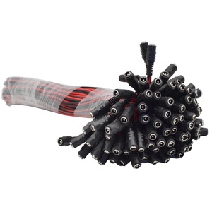 5.5*2.1 mm <strong>CCTV</strong> Female <strong>Plug</strong> DC Power Cord <strong>Plug</strong> and Power Cable Jack <strong>CCTV</strong> Dc Connector Adapters for Security <strong>CCTV</strong> Camera Supplies - Product Image 1