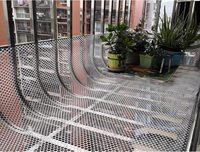 Malla de Plástico Resistente de Fábrica, Multiusos, Antirrobo, para Ventanas, Barandas, Barrera para Mascotas y Protección Contra Caídas