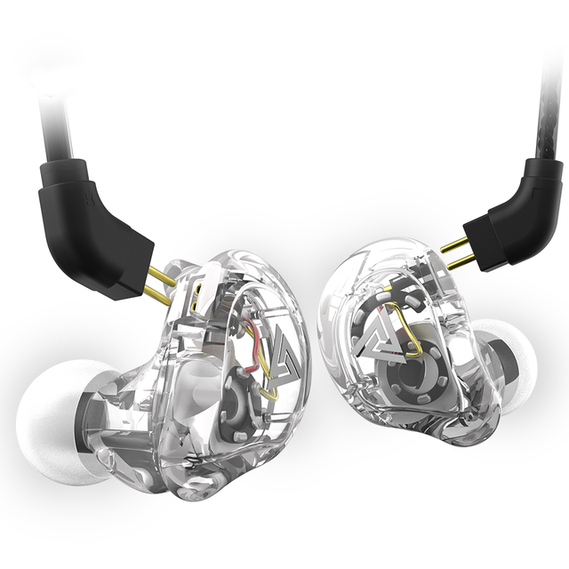 VK1 4 Dynamic Hybrid In-Ear HIFI Earphone DJ Monitor Running Sport Headset with 5 Drive Unit Earbud 3.5mm Interface ZS6 ZS10