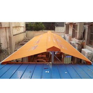 Toldo retráctil Tuoye <span class=keywords><strong>para</strong></span> garaje <span class=keywords><strong>de</strong></span> coche, <span class=keywords><strong>techo</strong></span> <span class=keywords><strong>de</strong></span> <span class=keywords><strong>lona</strong></span> <span class=keywords><strong>para</strong></span> refugios <span class=keywords><strong>de</strong></span> motocicletas al aire libre, tamaño grande, 7m, 8m, 9M, 10m, resistente - Product Image 4