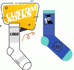 Wholesale Socks Custom Made Your Own Design Socks Low Moq Socks With Custom Designs