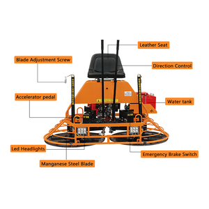 نمط جديد ركوب على نوع الخرسانة السلطة ، البنزين نوع القيادة آلة التجريف - Product Image 5