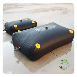 Pillow Modular Plastic Pvc Collapsible Portable Septic Rubber Rainwater Tank Water Storage Tank Bags Wholesale 110L