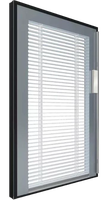 Verre trempé de haute qualité, occultant à Double isolation, pour la construction des murs de fenêtre