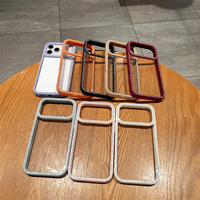 Coques de téléphone transparentes de luxe avec strass pour iPhone 18 Pro Max, 17 Air, 16, 15, 14, 13, 12, 11 Pro – Étui arrière en strass