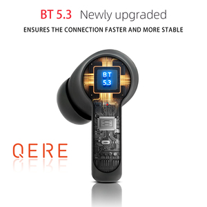 QERE E20 True Stereo Waterproof Sport in Ear <b>Wireless</b> TWS Handphone Earbuds Earphones Earphone - Product Image 5