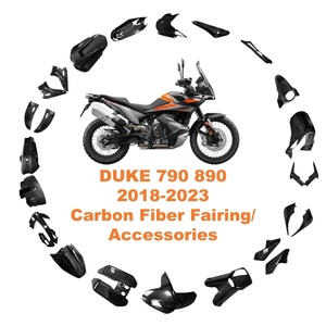 Kit de Carenado de Motocicleta de Fibra de Carbono 3K 100% Seca OEM para <span class=keywords><strong>KTM</strong></span> <span class=keywords><strong>DUKE</strong></span> 790 <span class=keywords><strong>890</strong></span> 2018-2023, Accesorios de Carenado de Fibra de Carbono - Product Image 1