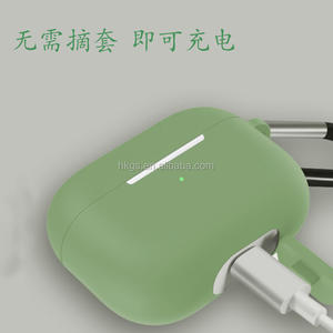 Fundas de silicona de protección completa para <span class=keywords><strong>Airpods</strong></span> <span class=keywords><strong>Pro</strong></span> 3, funda portátil personalizada - Product Image 3