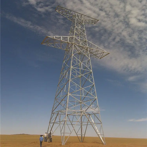 Tour électrique haute tension avec structure en acier galvanisé pour l'infrastructure du réseau de transmission - Product Image 4