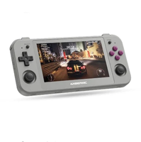 Console de jeu portable RG505 la plus vendue, écran tactile OLED de 4,95 pouces, Android 12, console de jeu vidéo portable, cadeau de Noël pour enfants