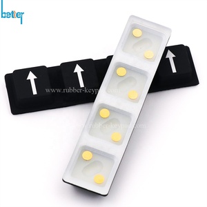 Conductive Silicone Rubber <strong>Keypad</strong> Metal Pill <strong>Buttons</strong> - Product Image 1