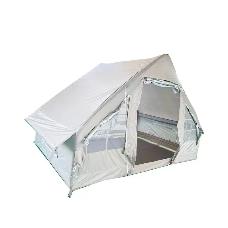 6.3平方メートルのインフレータブルエアテントインフレータブルキャンプ屋外防水コーティング付き5-6人用テント
