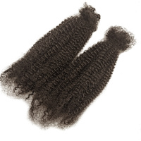 Cheveux Humains Bruts Non Traités Texture Crépu « Kinky » Naturel en Vrac Afro Kinky