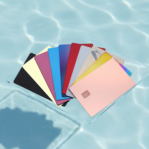 Wholesale High Quality Magnetic Stripe Blank <b>Metal</b> Nameplate Etched Brushed Finish with <b>Letter</b> Engraving Digital Printing - Product Image 1