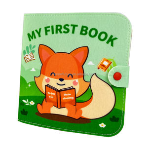 Giocattoli Montessori occupato libro di bordo con il numero di attività di apprendimento per il ragazzo e le ragazze si sentiva libro tranquillo per il bambino - Product Image 2