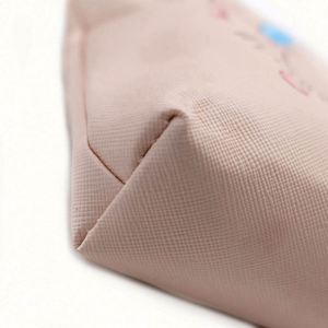 Fashion Canvas Makeup Bag Custom Travel Pouch Cosmetic Bag Portable Storage Bags - Product Image 6