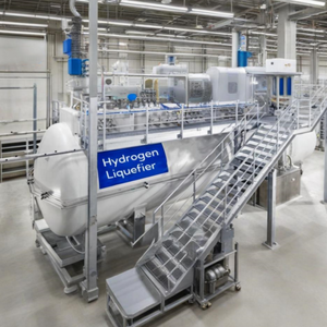 Équipement de production d'hydrogène cryogénique à faible consommation d'énergie 2,5 TPD Liquide Générateur d'hydrogène de 5 kg pour l'industrie du verre - Product Image 1