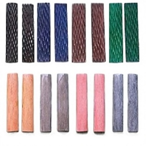 Escama de hueso teñida y estabilizada para mango de cuchillo, con puntos rosas, pulida, de alta calidad, rectangular, estilo LOVE, ecológica, hecha a mano, FAIZA CRAFT - Product Image 1