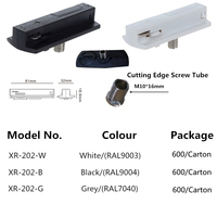 Adaptor Rel Lampu LED Grosir Sirkuit Tunggal untuk Lampu Rel LED