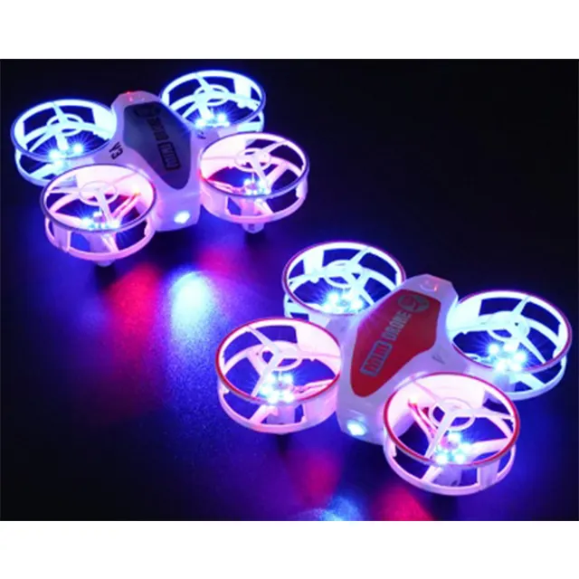 2.4GHz New Mini Obstacle Drone with LED Lights for Training Beginners vs Pixhawk Obstacle Course