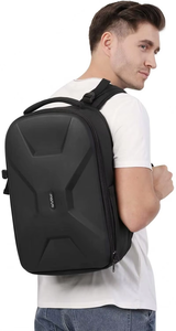 Sac à dos pour appareil photo de grande capacité, étanche, avec rangement intégré, pour appareil photo numérique reflex numérique, drone, ordinateur portable, en nylon - Product Image 6