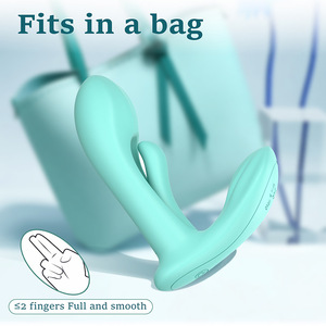 Vibrador Estimulador de Clítoris, Punto G y Próstata, Inalámbrico, Resistente al Agua, Recargable, Silencioso, de Silicona, Masajeador para Parejas - Product Image 3