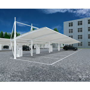 Abri de stationnement de haute qualité résistant aux UV, auvent de stationnement cantilever, structure de tension, abri de voiture, abri de stationnement - Product Image 2